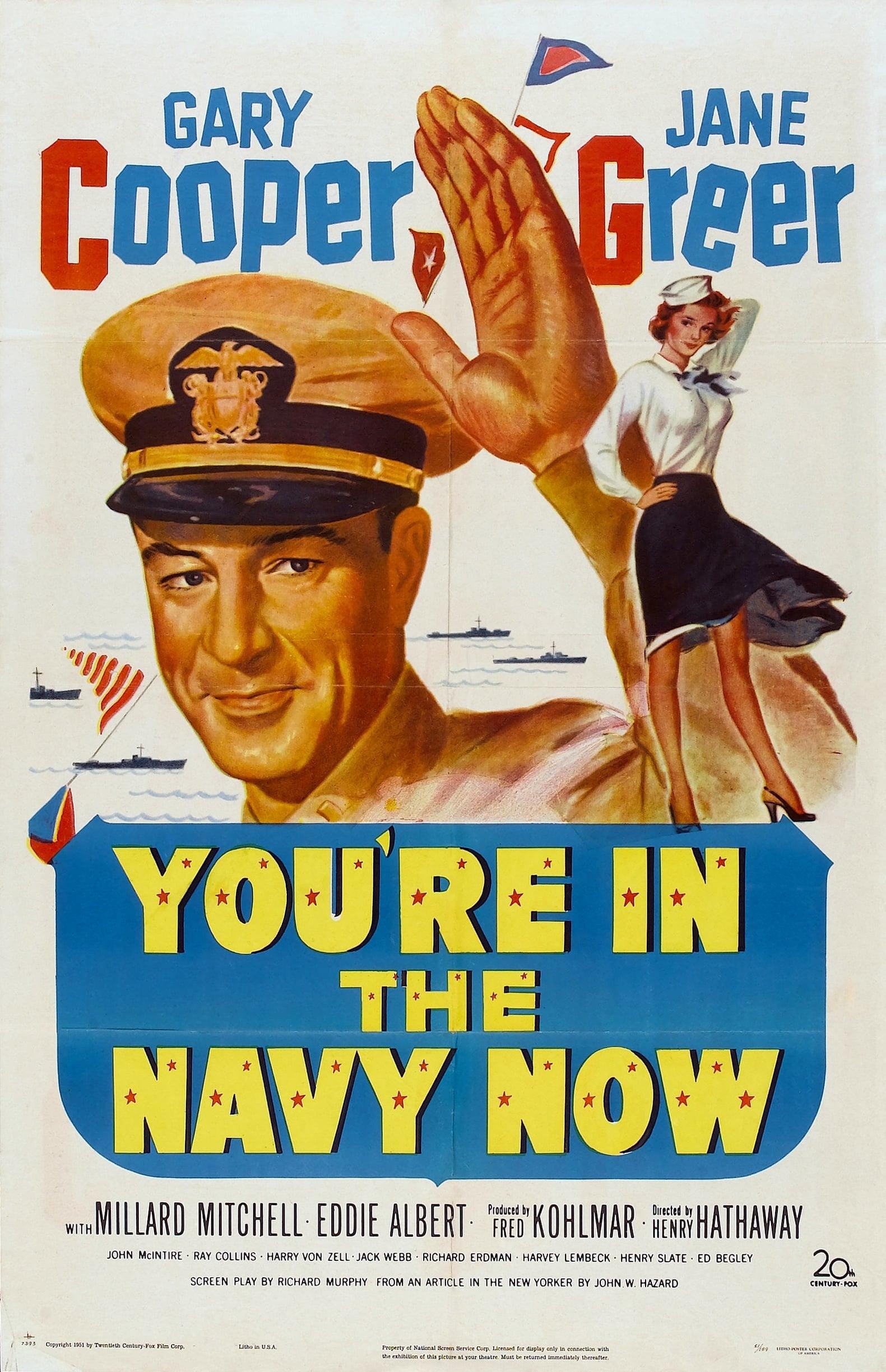 You're in the Navy Now poster