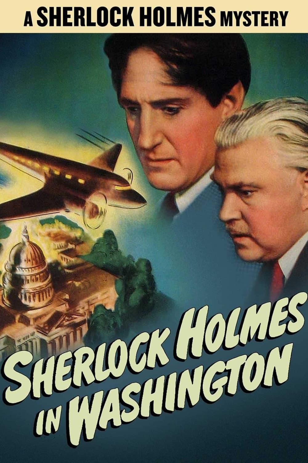 Sherlock Holmes in Washington poster
