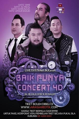 Baik Punya Konsert 4D poster