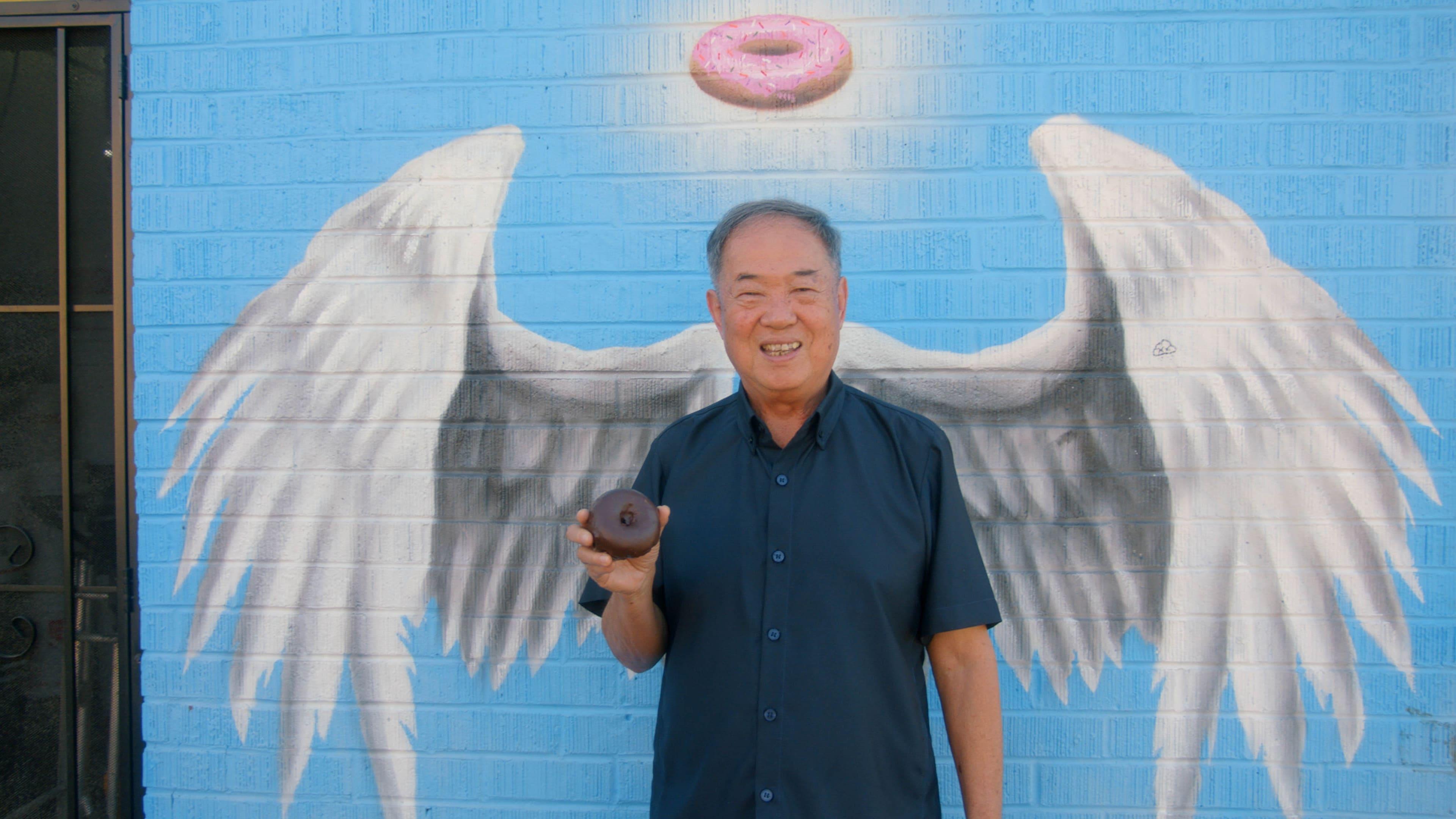 The Donut King backdrop