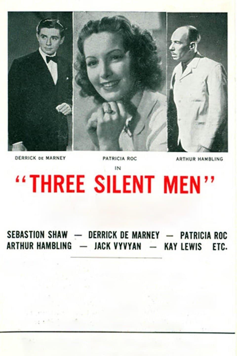 Three Silent Men poster