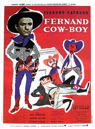 Fernand cow-boy poster