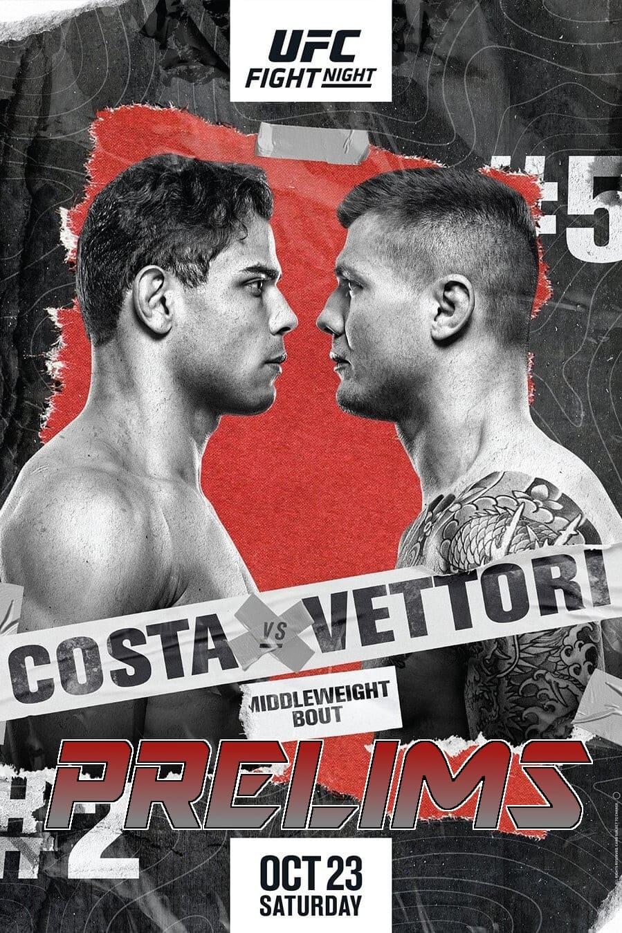 UFC Fight Night 196: Costa vs. Vettori poster