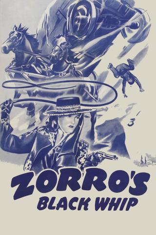 Zorro's Black Whip poster