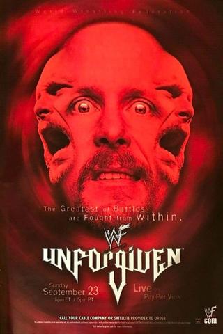 WWE Unforgiven 2001 poster