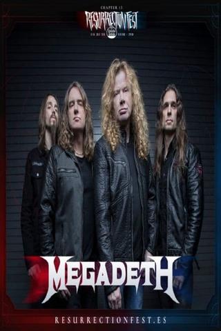 Megadeth - Live at Resurrection Fest EG 2018 poster