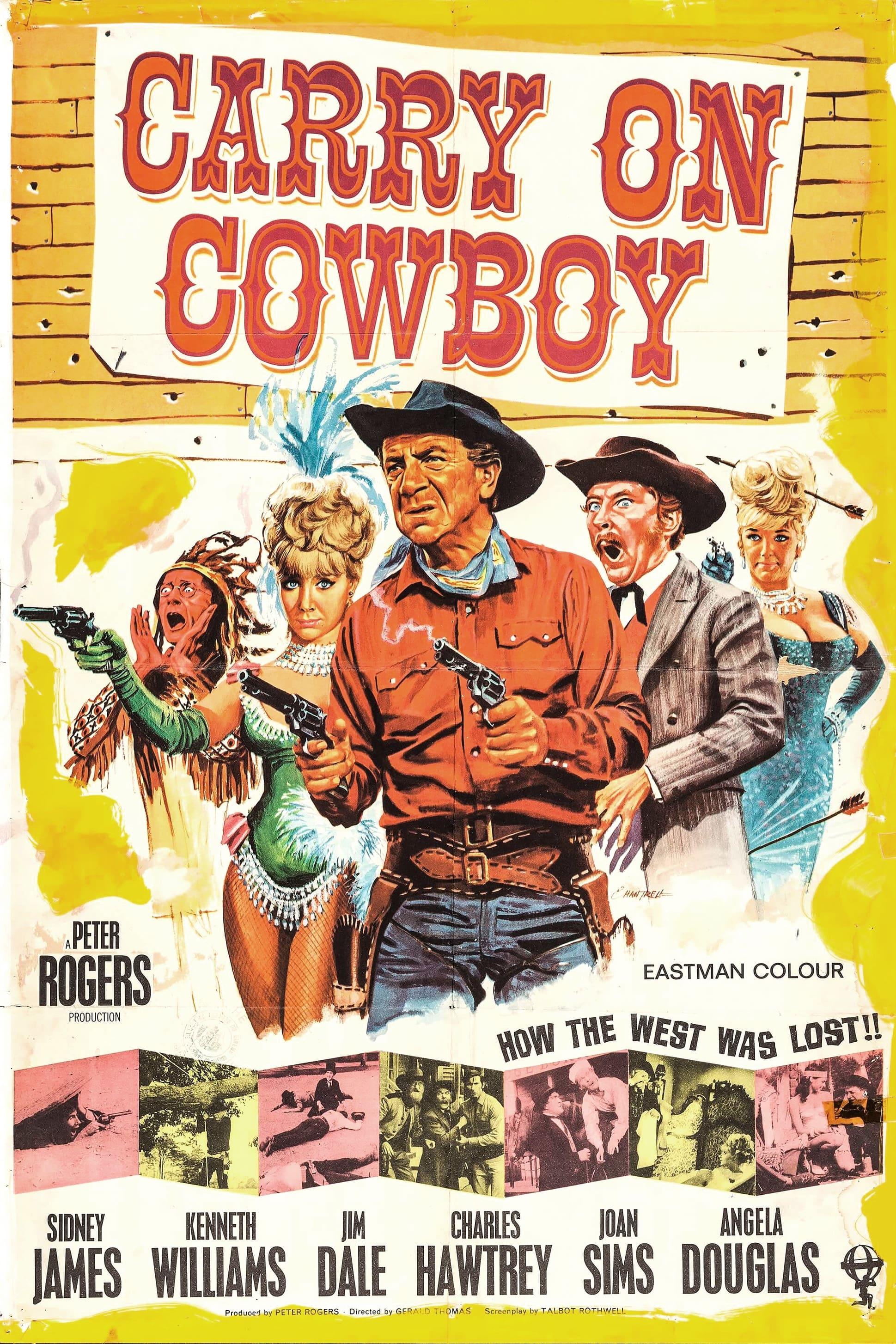 Carry On Cowboy poster