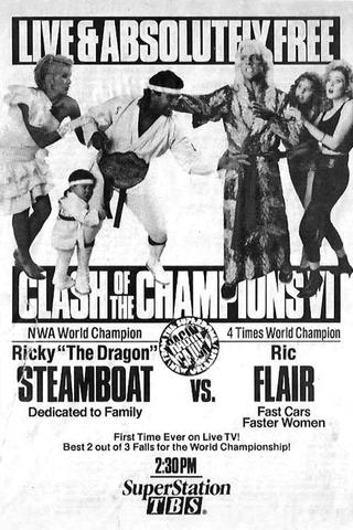 WCW Clash of The Champions VI: Ragin' Cajun poster