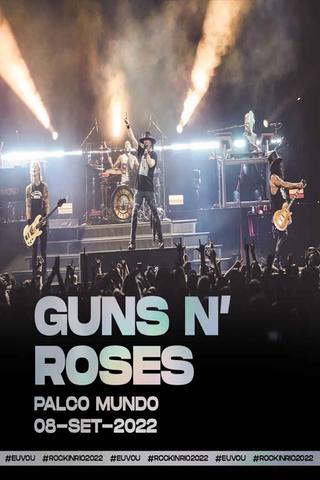 Guns N' Roses - Rock in Rio 2022 poster
