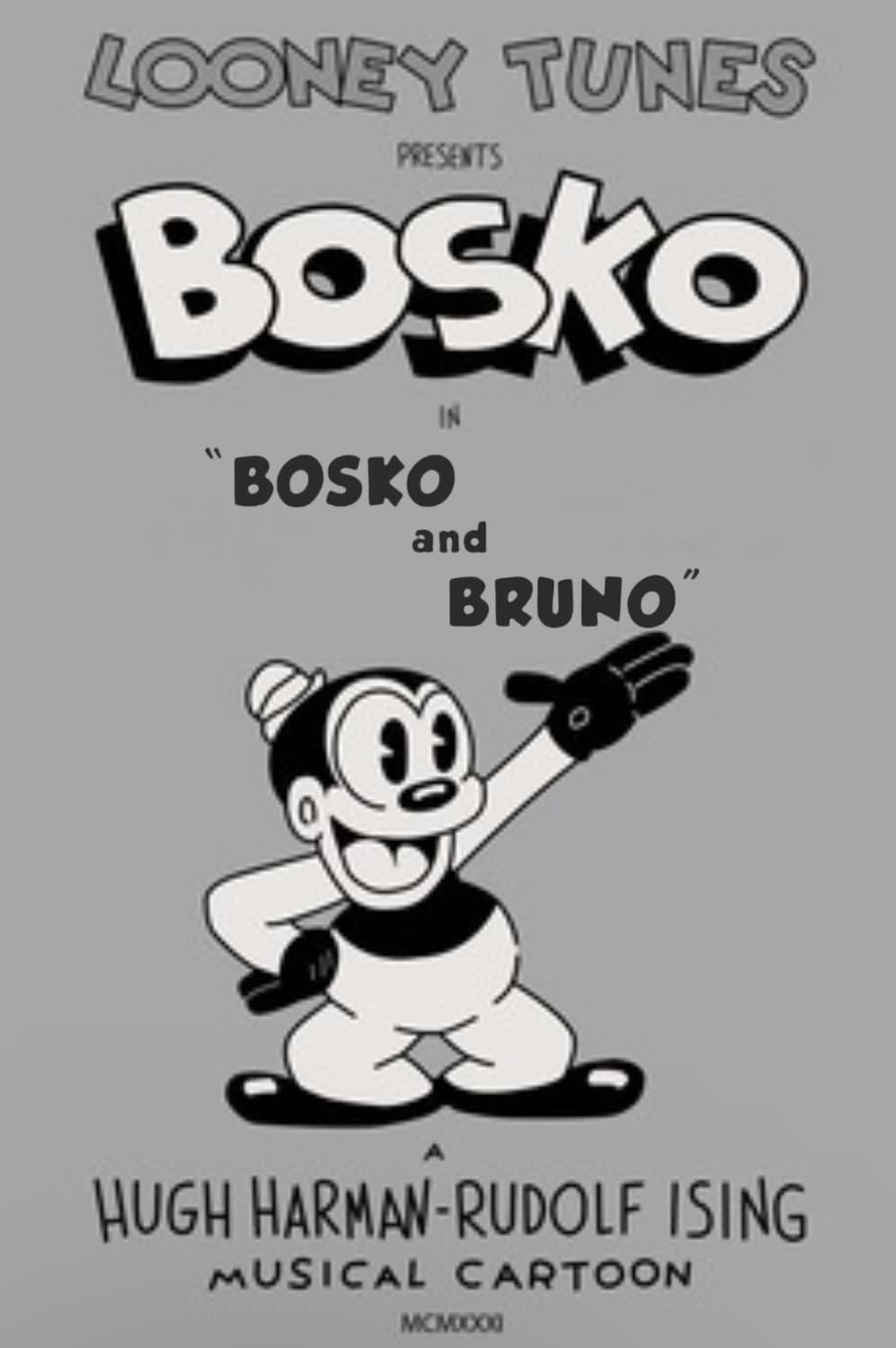 Bosko and Bruno poster