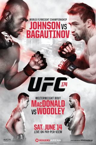 UFC 174: Johnson vs. Bagautinov poster