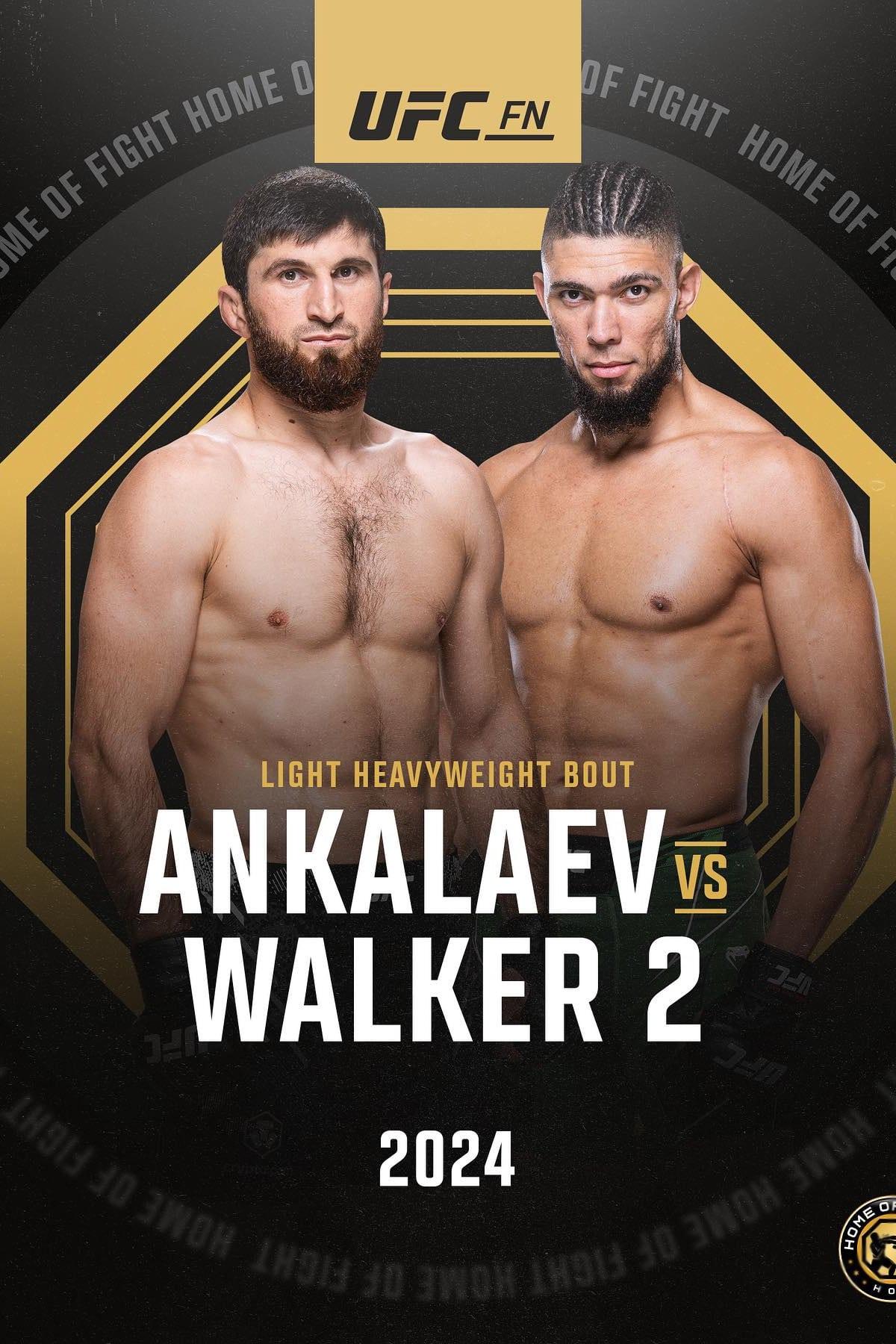 UFC Fight Night 234: Ankalaev vs. Walker 2 poster
