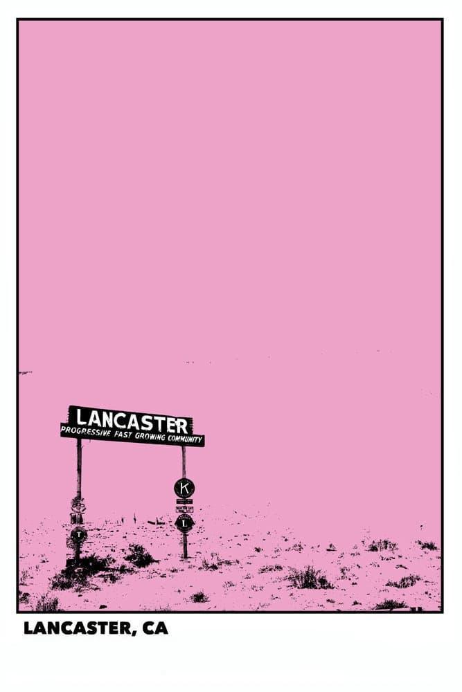 Lancaster, CA poster