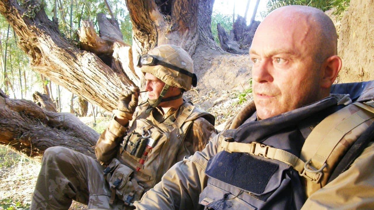 Ross Kemp in Afghanistan backdrop