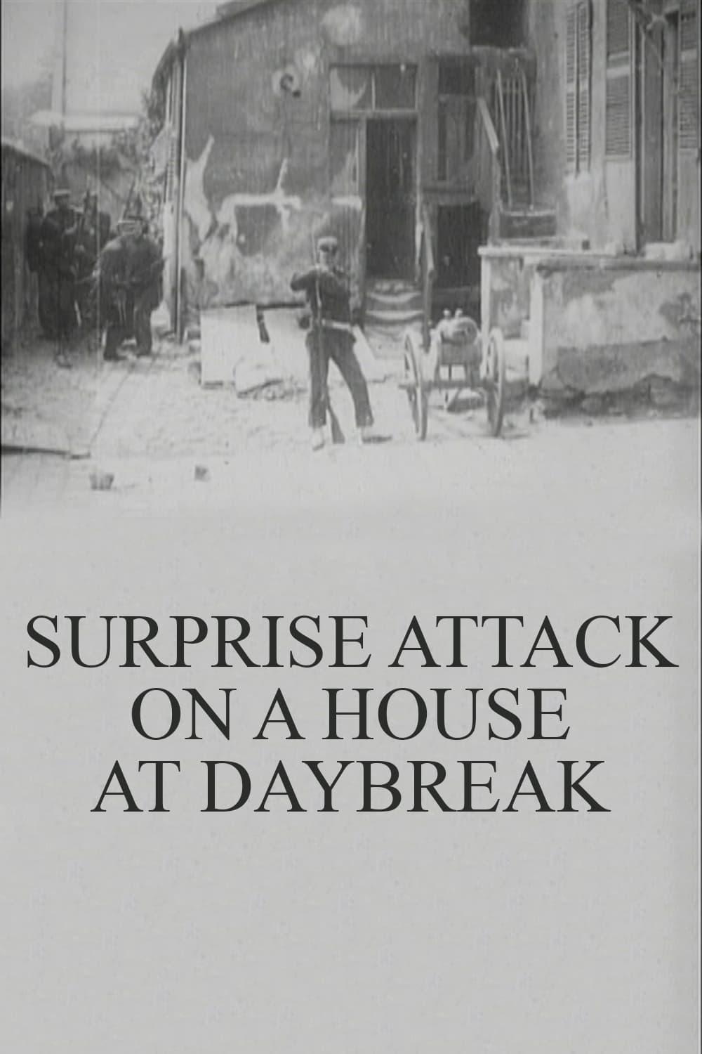 Surprise Attack on a House at Daybreak poster