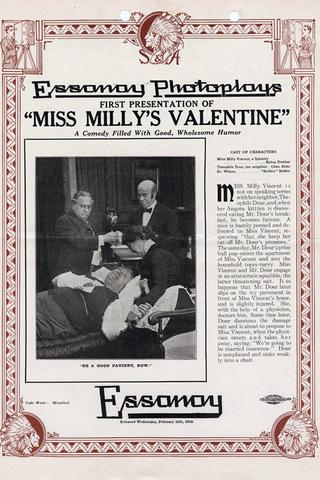 Miss Milly's Valentine poster