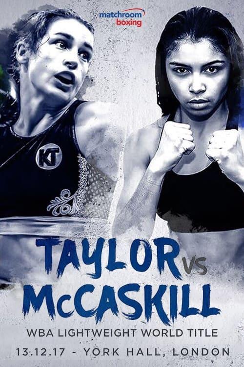 Katie Taylor vs. Jessica McCaskill poster