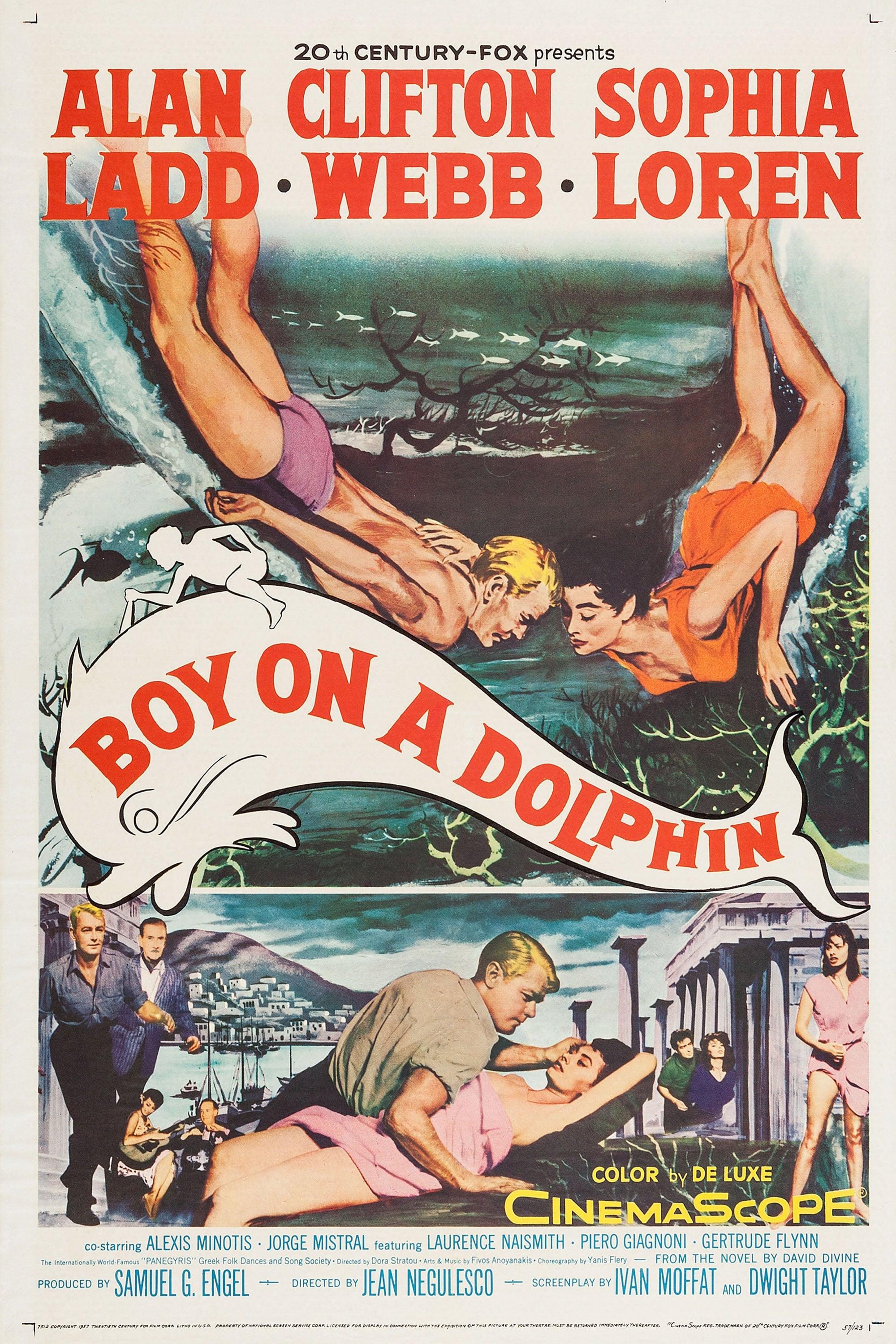 Boy on a Dolphin poster
