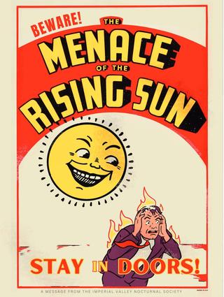 Menace of the Rising Sun poster