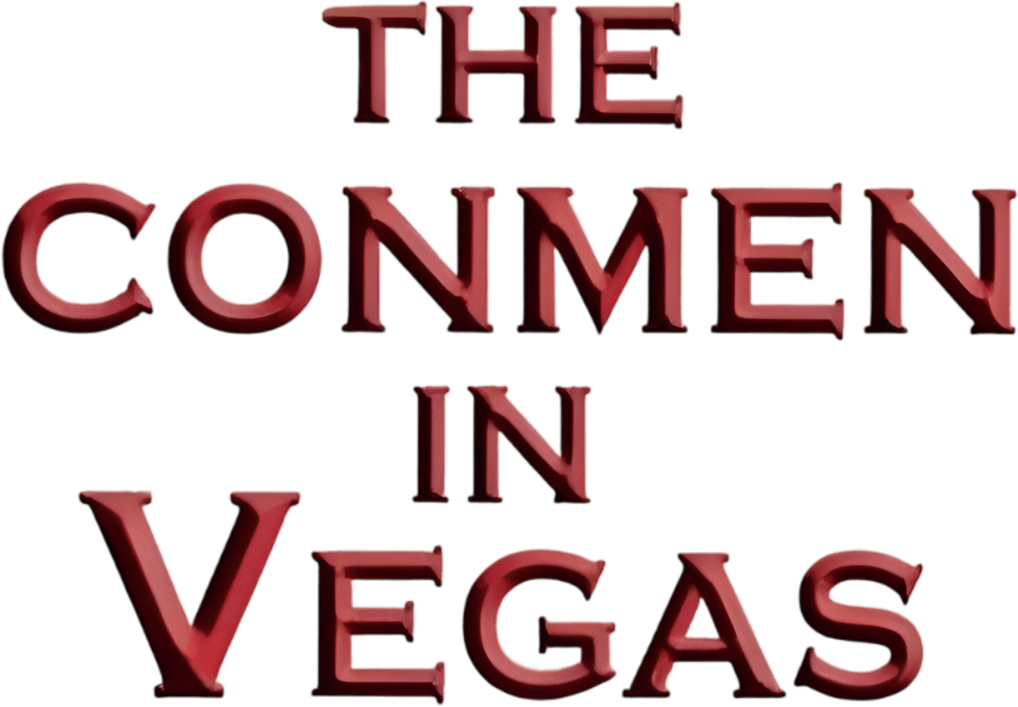 The Conmen in Vegas logo