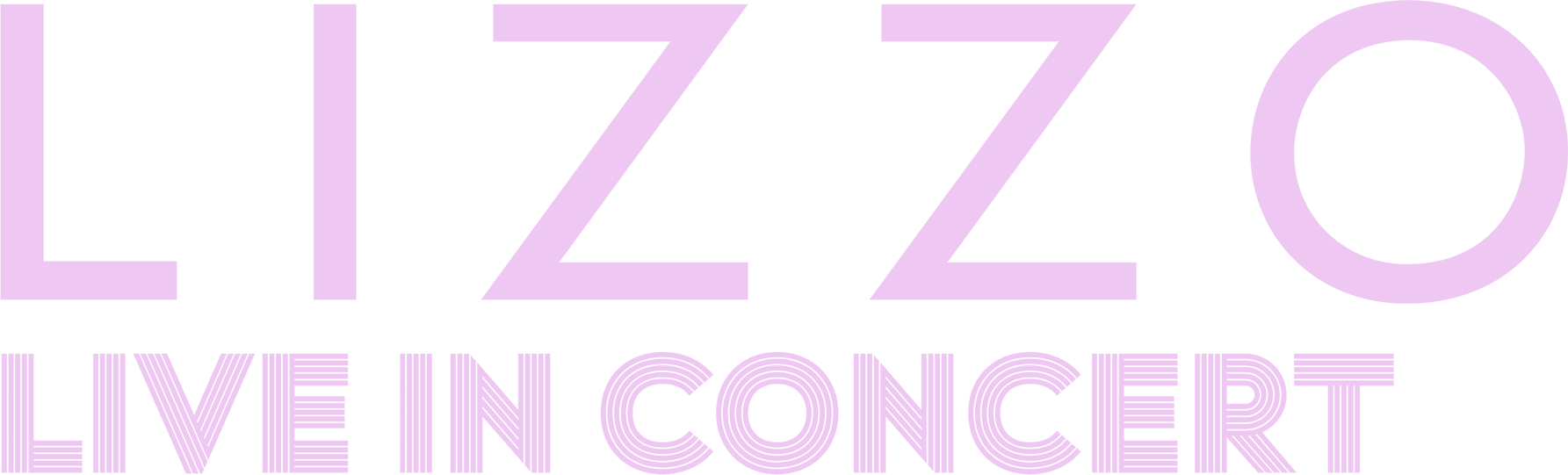 Lizzo: Live in Concert logo
