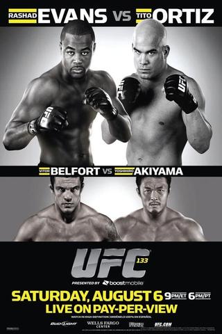 UFC 133: Evans vs. Ortiz poster