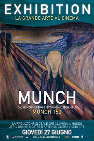 Exhibition on Screen: Munch 150 poster