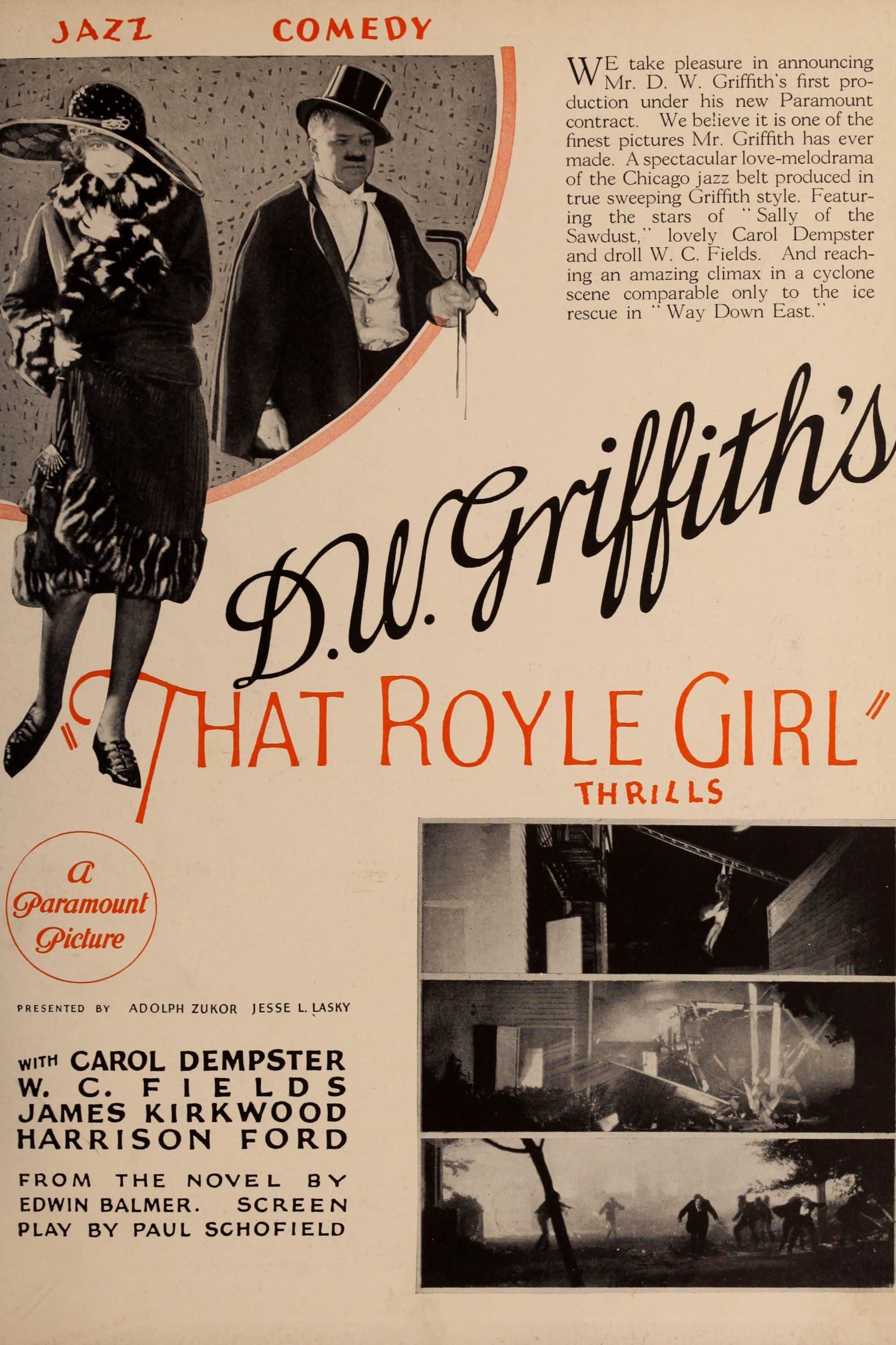 That Royle Girl poster