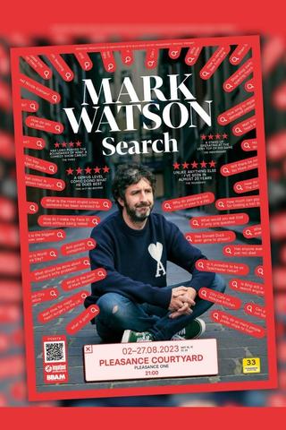 Mark Watson: Search poster