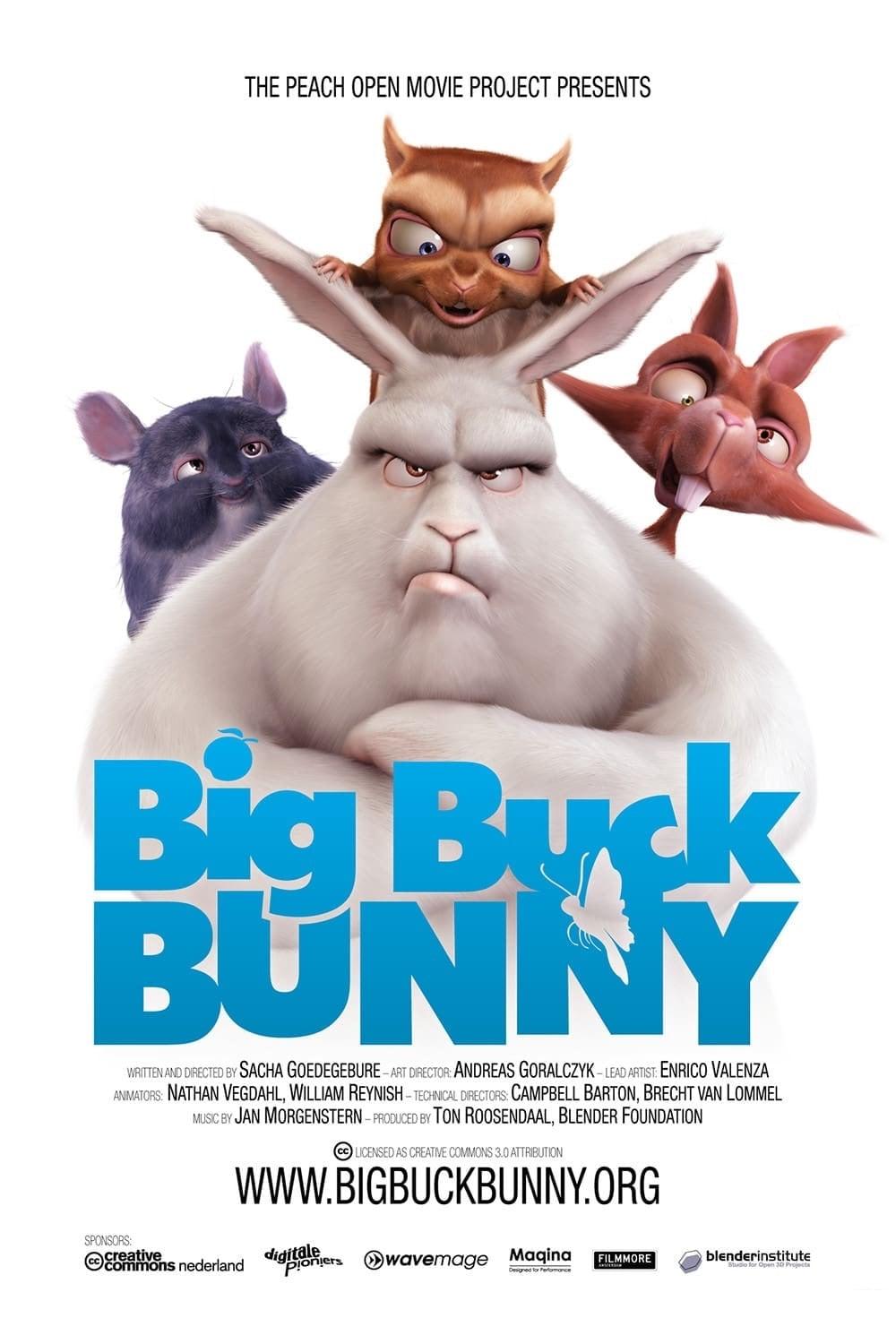 Big Buck Bunny poster