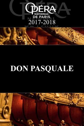 Don Pasquale - Palais Garnier poster