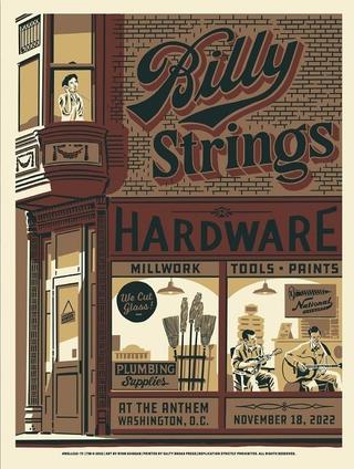 Billy Strings | 2022.11.18 — The Anthem - Washington, DC poster