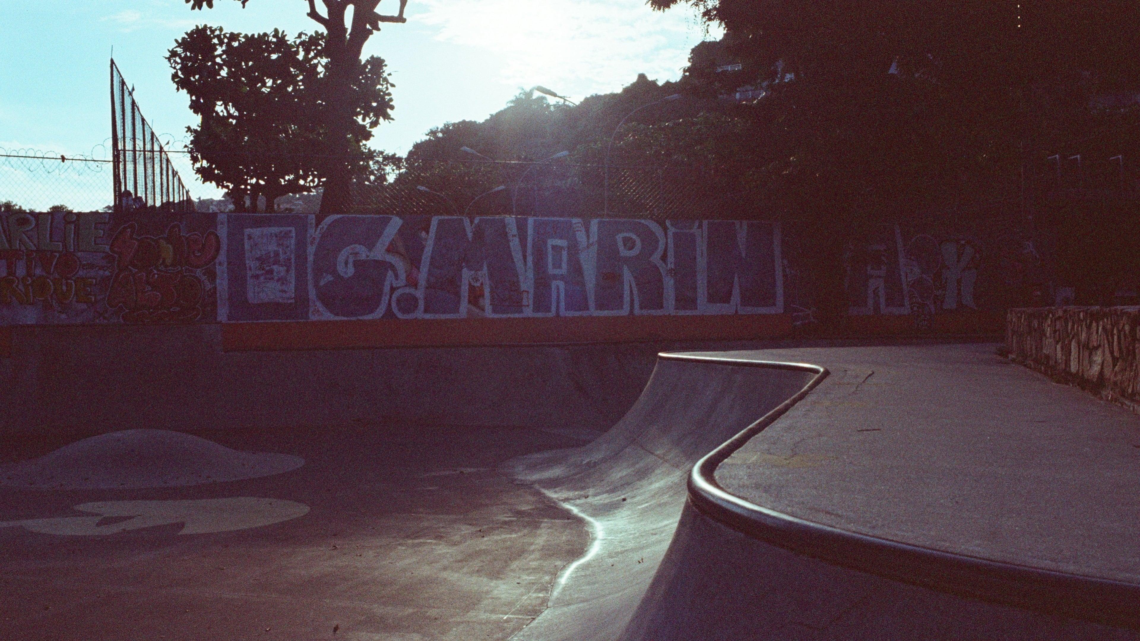 Marina Skatepark backdrop