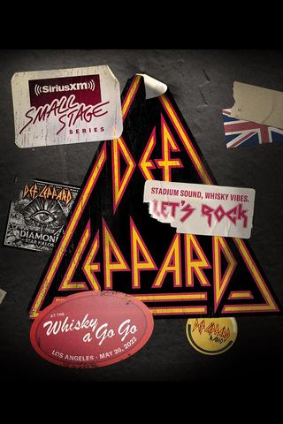 Def Leppard at The Whisky a Go Go poster