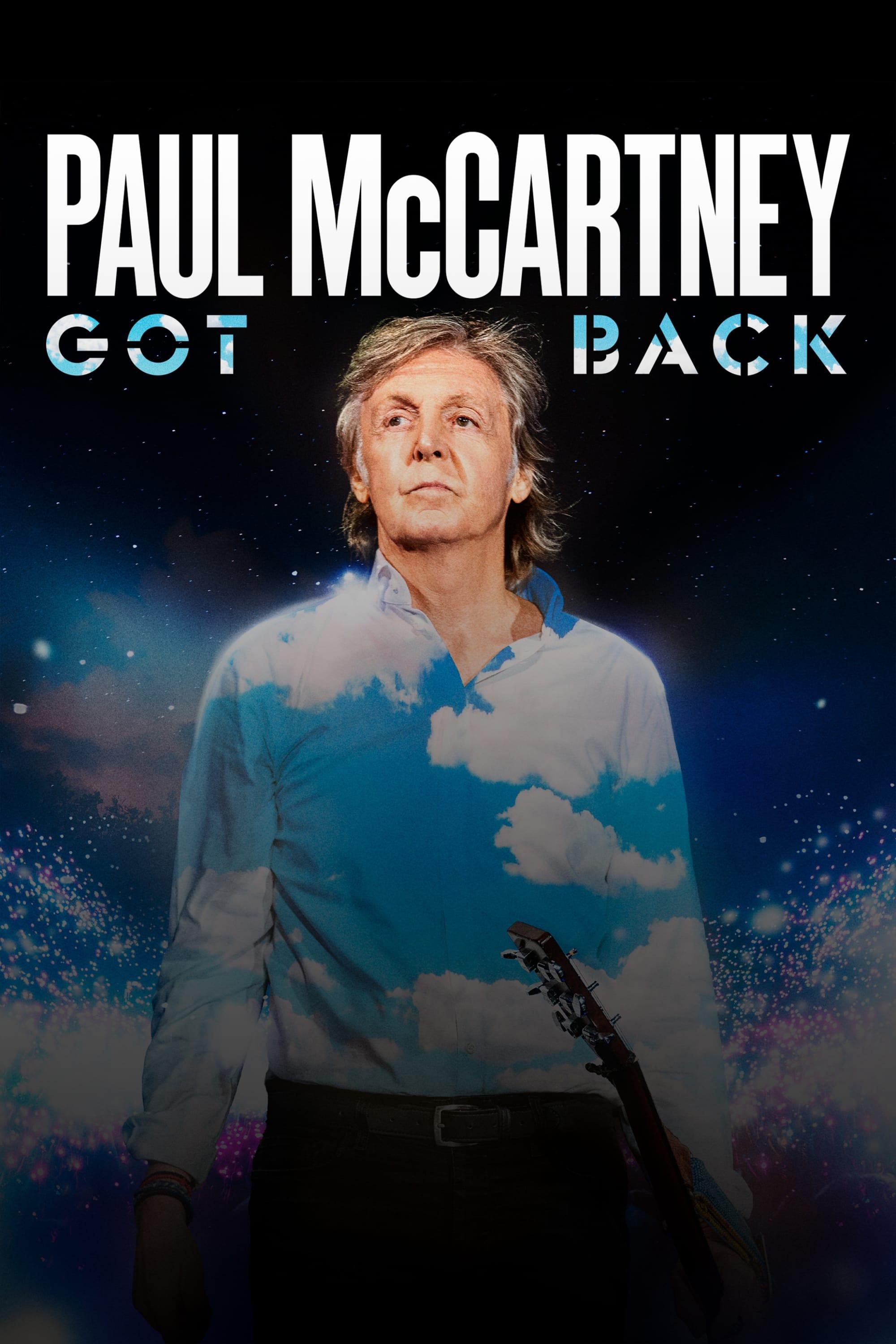 Paul McCartney: Got Back poster