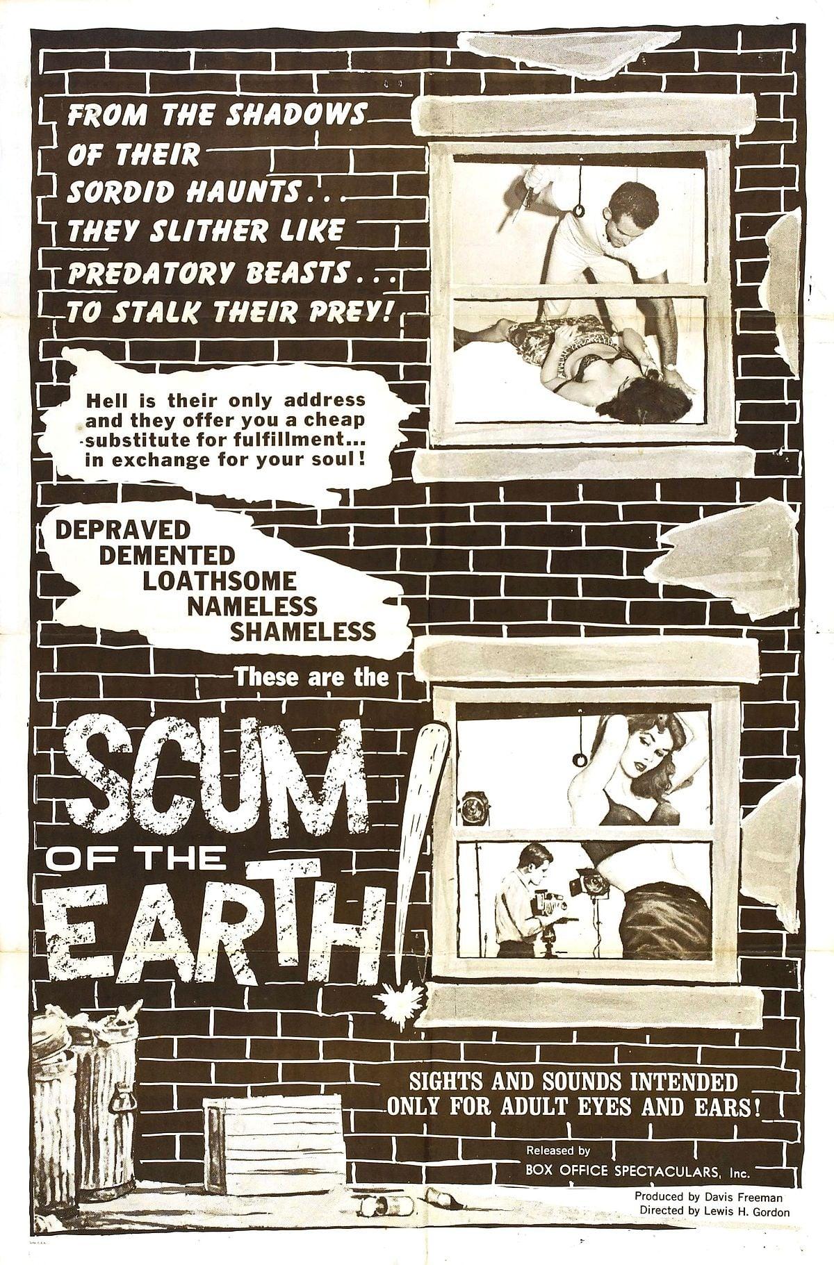 Scum of the Earth! poster