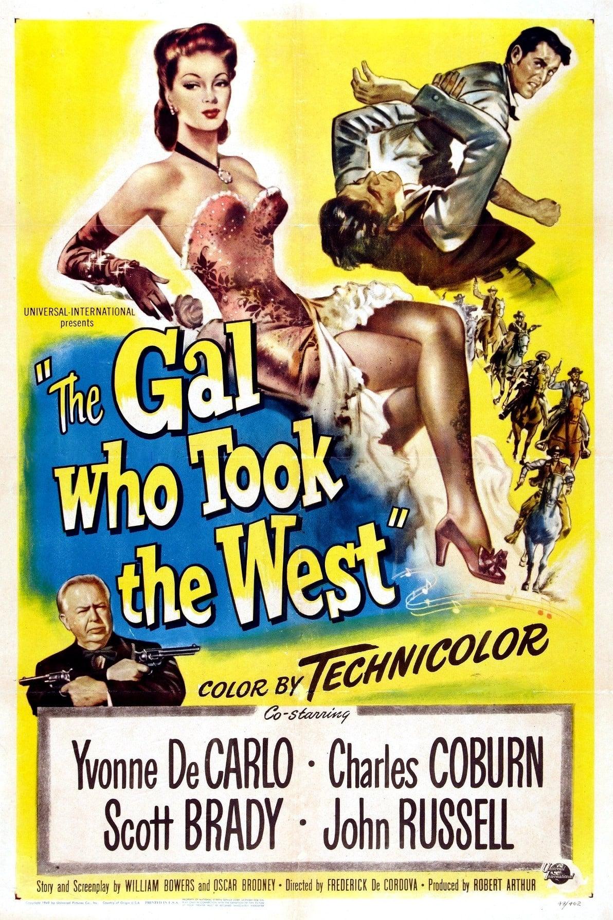 The Gal Who Took the West poster