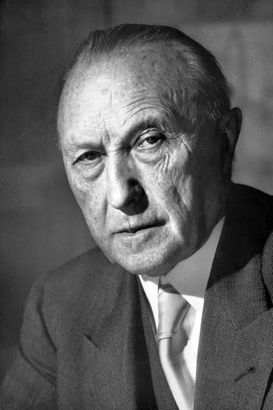 Konrad Adenauer poster