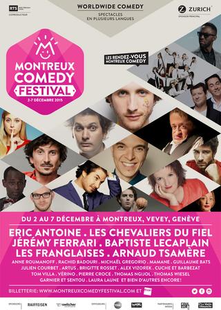 Montreux Comedy Festival 2015 - Jokenation poster