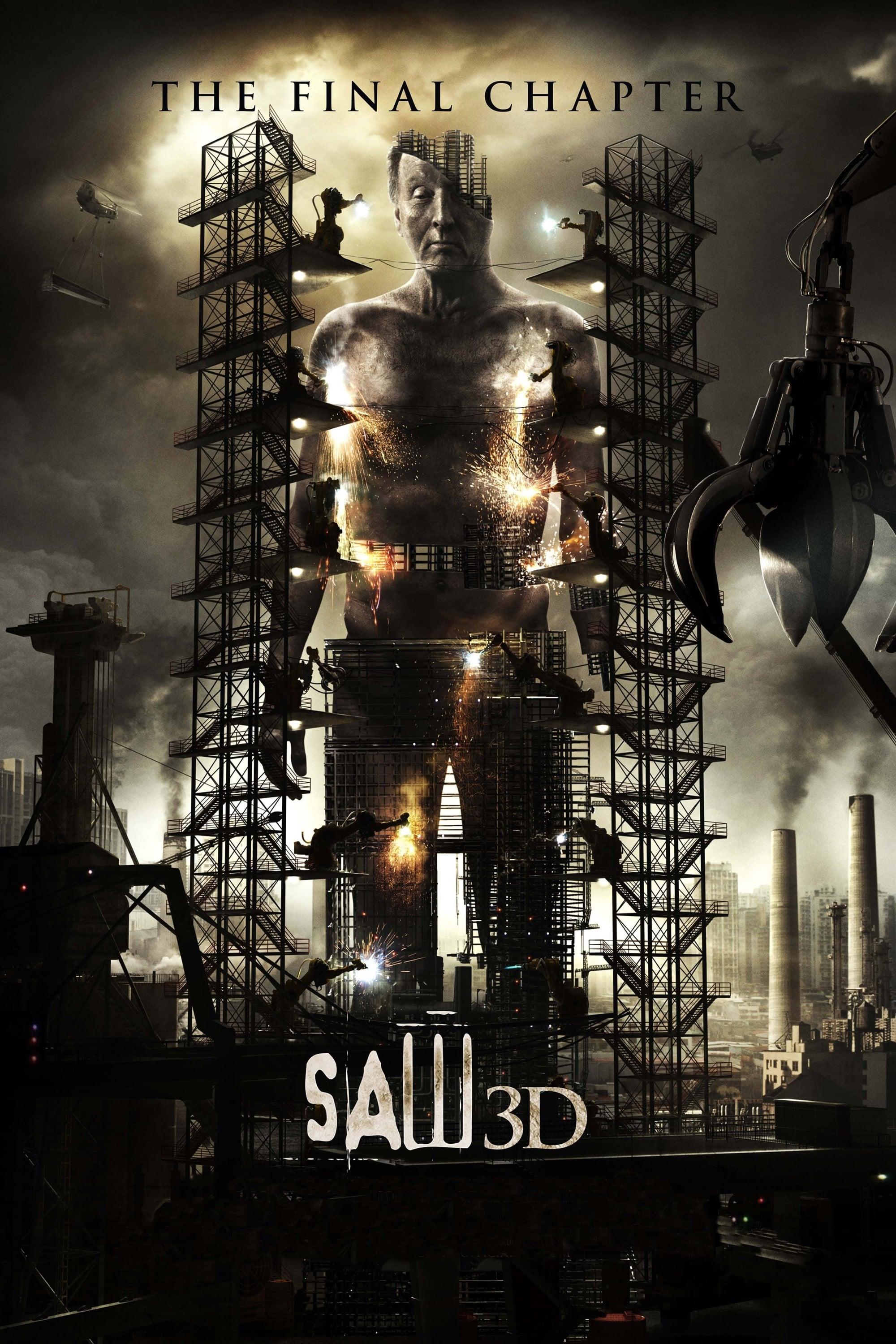 Saw 3D poster