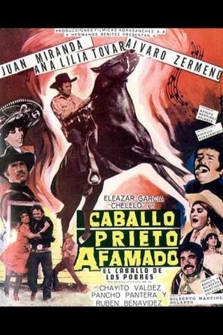 Caballo prieto afamado poster