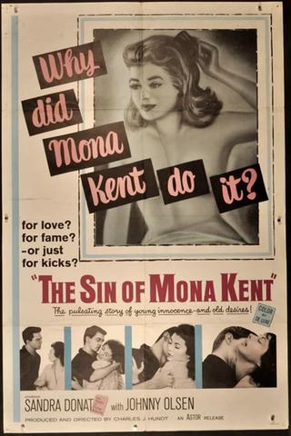 The Sin of Mona Kent poster