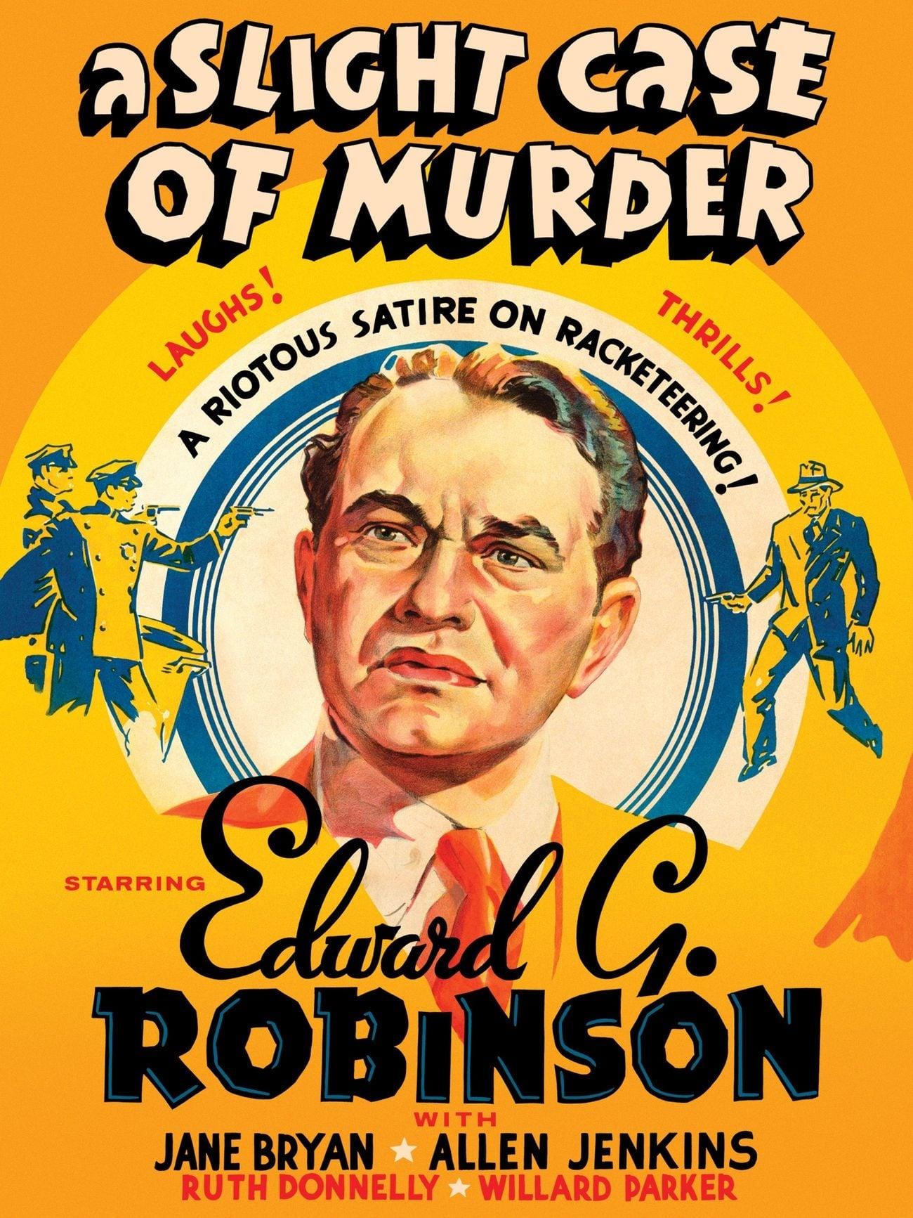 A Slight Case of Murder poster