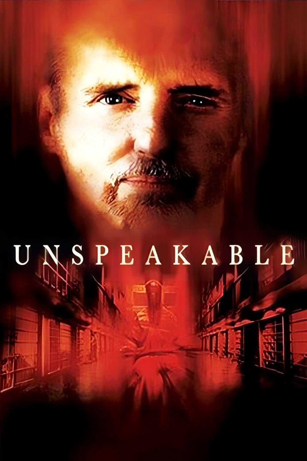 Unspeakable poster