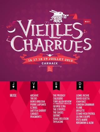 Muse - Vieilles Charrues poster