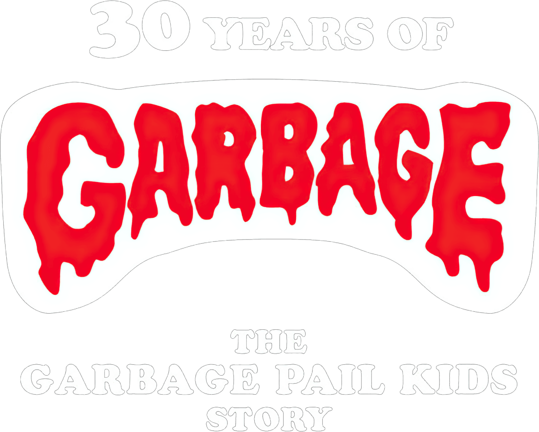 30 Years of Garbage: The Garbage Pail Kids Story logo