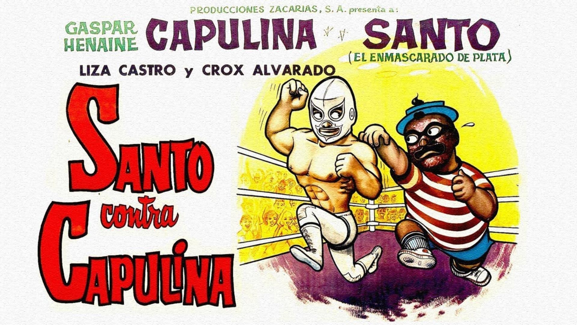 Santo vs. Capulina backdrop