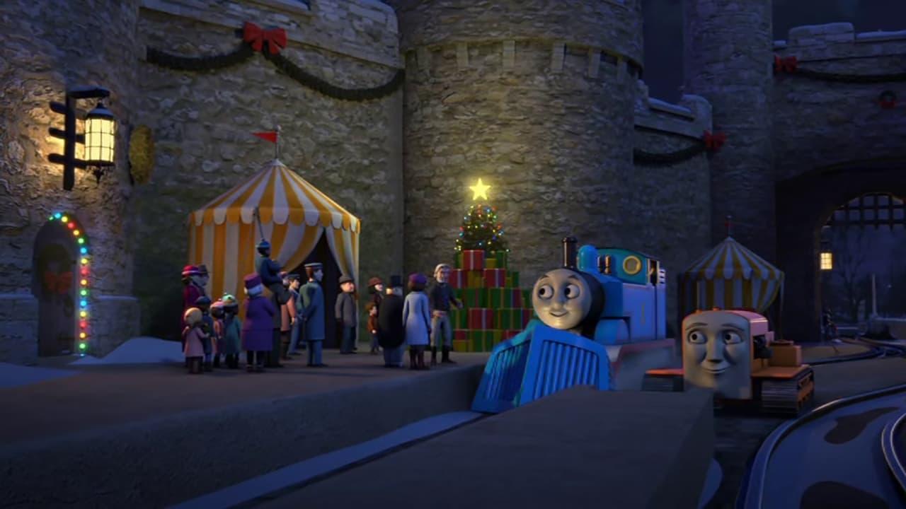 Thomas & Friends: Christmas on Sodor backdrop