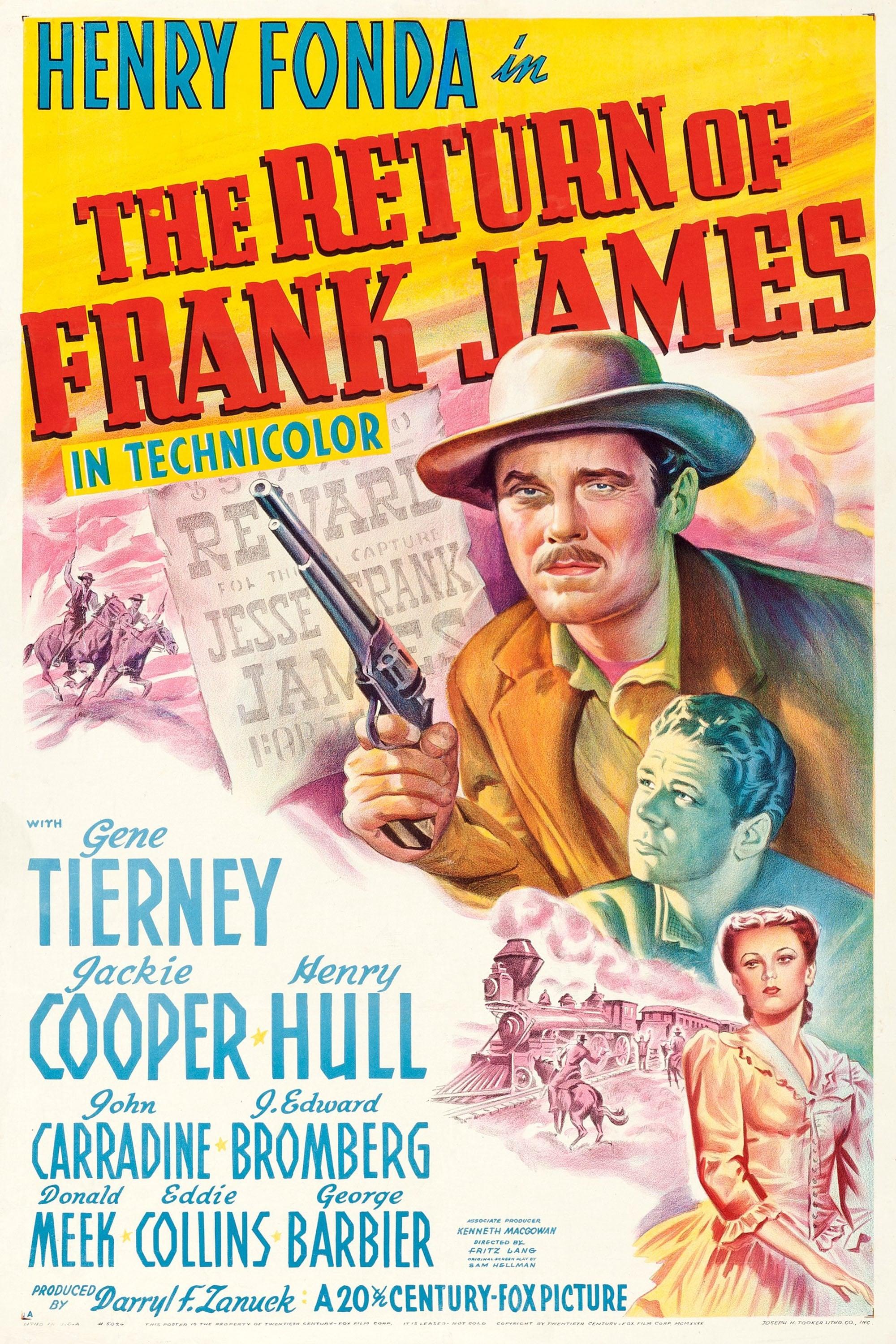 The Return of Frank James poster