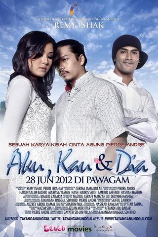 Aku, Kau dan Dia poster